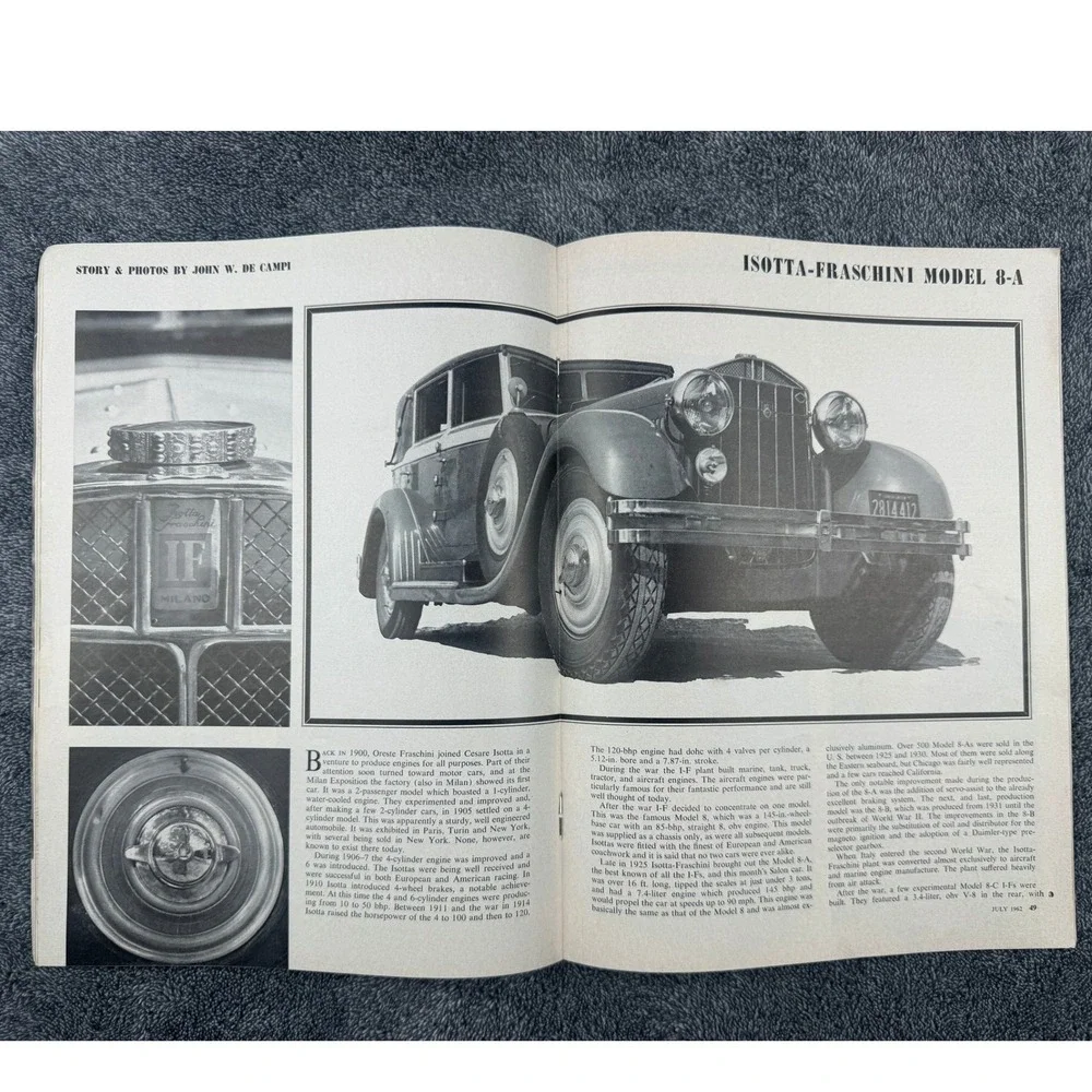 Road & Track Magazine July 62 Graham‎ Hill BRM Porsche Carrera Studebaker Avanti